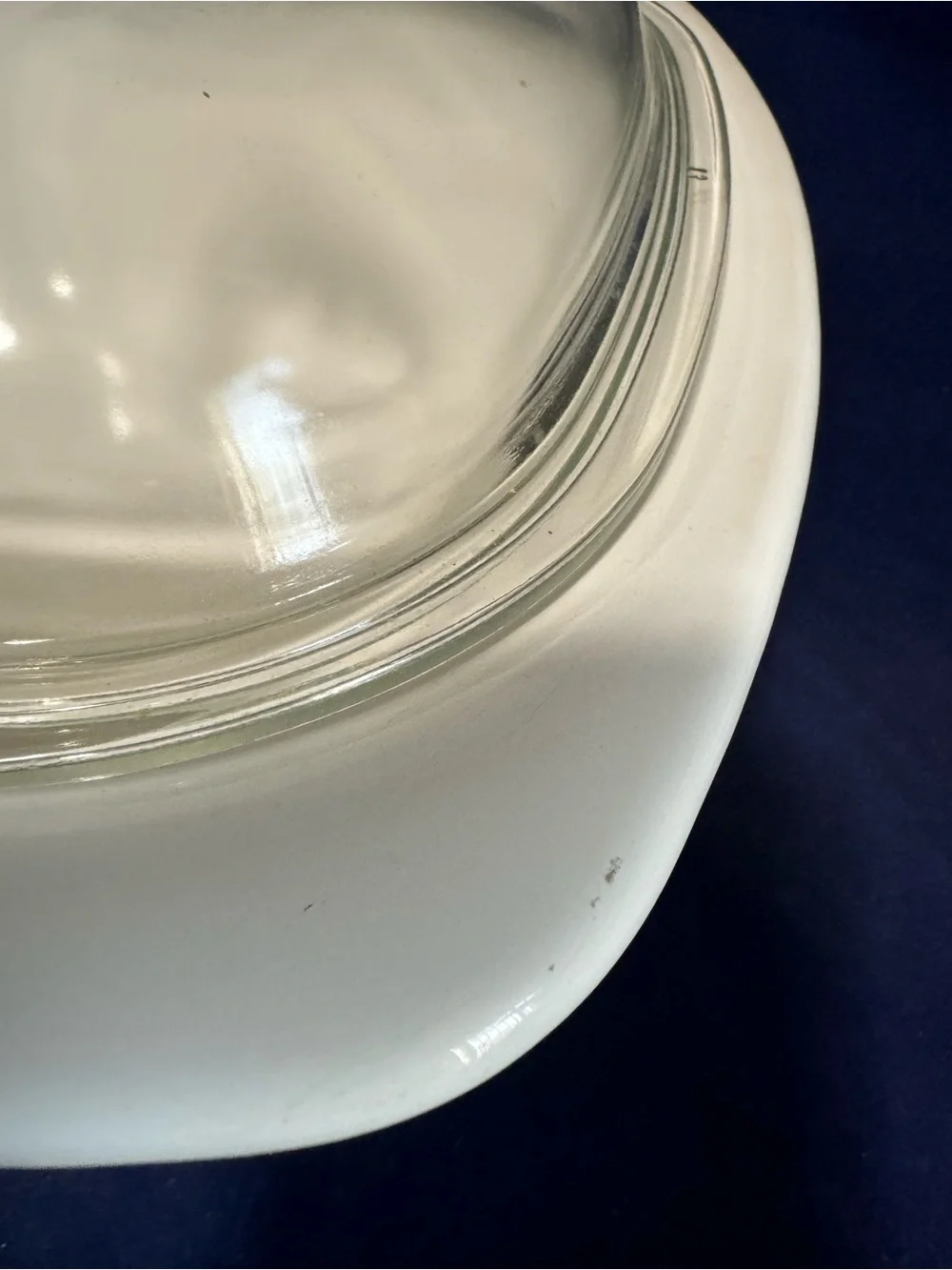 CorningWare Blue Cornflower 4QT Dutch Oven P-34-B Pyrex Lid Rack Great Condition